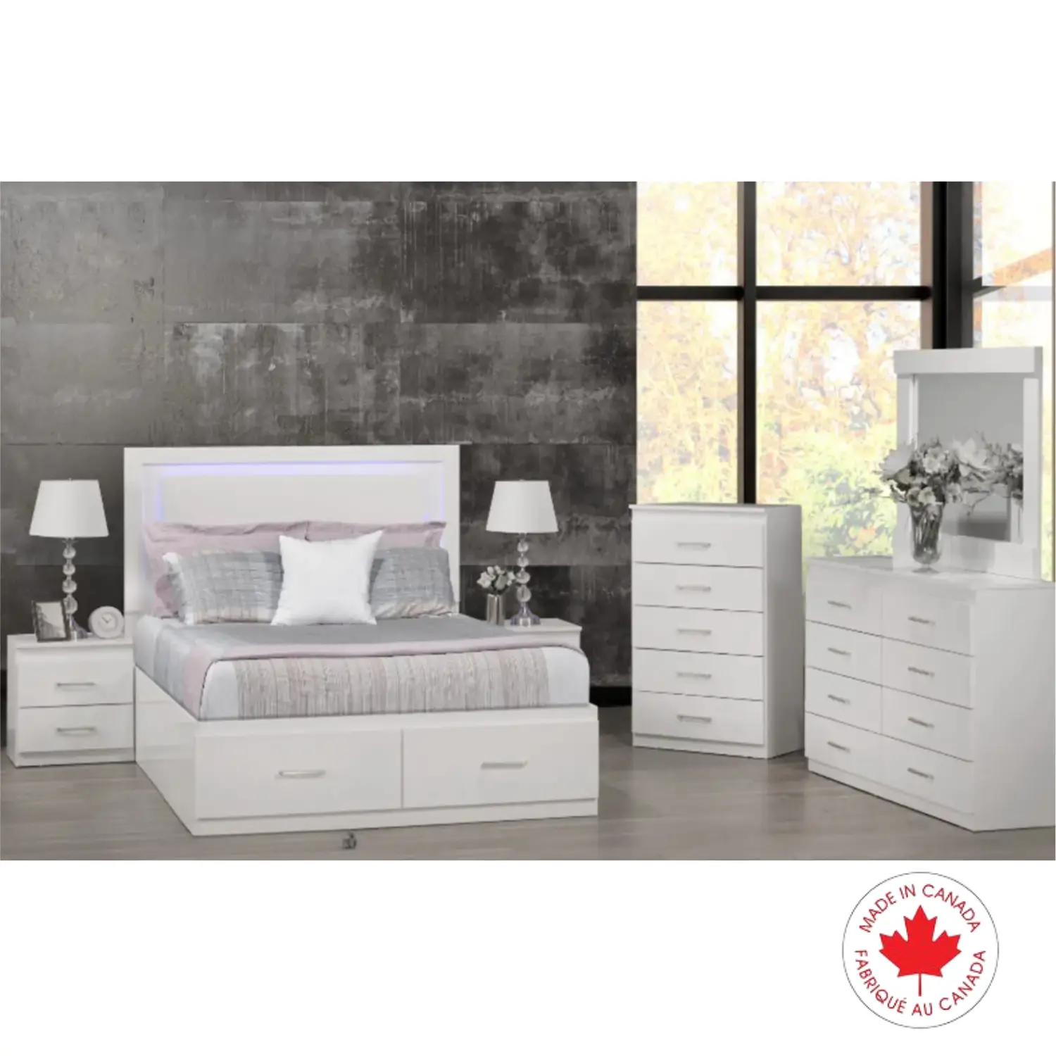 Storage-bedroom-set-with-leather-headborad-1